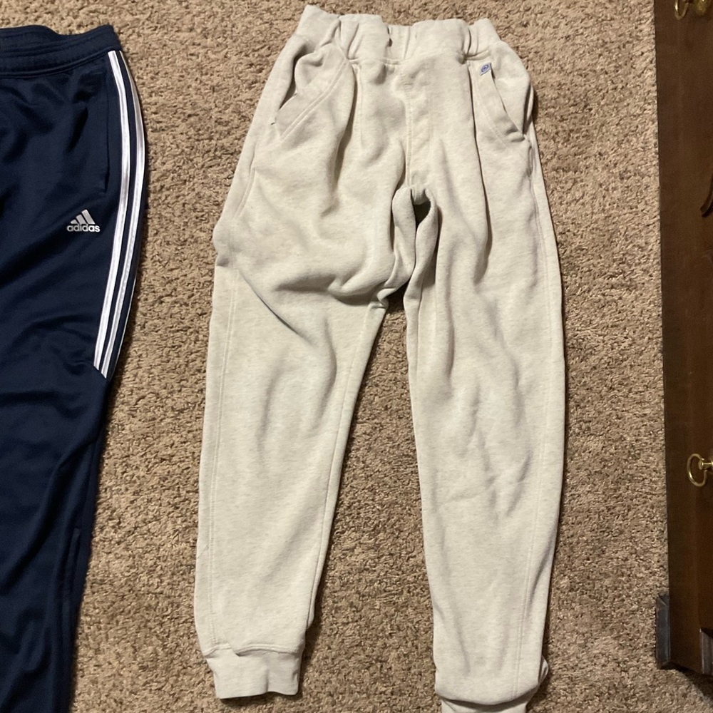 Cream Men’s cotton sweatpants/joggers